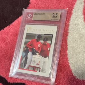 Ken Griffey Jr 2000 Topps Gallery [Player's Private Issue] #50 BCG 9.5 Near Mint